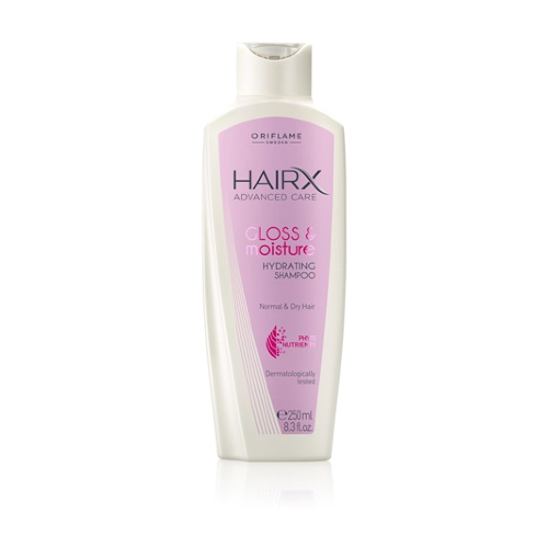 Увлажняющий шампунь для блеска волос HairX 