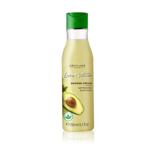 Смягчающий крем для душа «Авокадо» Нежный крем для душа с натуральным маслом авокадо мягко очищает кожу, оставляя на ней приятный аромат. pH-сбалансированная биоразлагаемая формула.